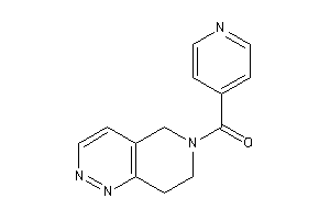 7,8-dihydro-5H-pyrido[4,3-c]pyridazin-6-yl(4-pyridyl)methanone