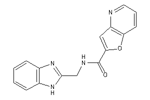 N-(1H-benzimidazol-2-ylmethyl)furo[3,2-b]pyridine-2-carboxamide