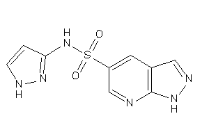 N-(1H-pyrazol-3-yl)-1H-pyrazolo[3,4-b]pyridine-5-sulfonamide