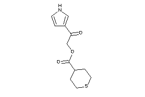 Tetrahydrothiopyran-4-carboxylic Acid [2-keto-2-(1H-pyrrol-3-yl)ethyl] Ester