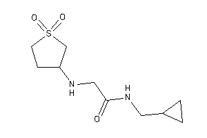 N-(cyclopropylmethyl)-2-[(1,1-diketothiolan-3-yl)amino]acetamide