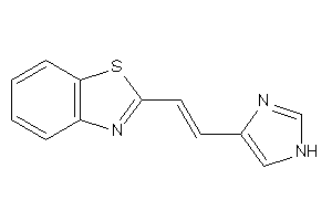 2-[2-(1H-imidazol-4-yl)vinyl]-1,3-benzothiazole