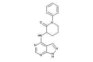 1-phenyl-3-(1H-pyrazolo[3,4-d]pyrimidin-4-ylamino)-2-piperidone