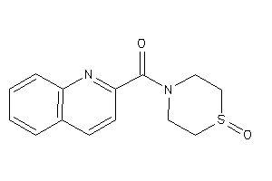 (1-keto-1,4-thiazinan-4-yl)-(2-quinolyl)methanone