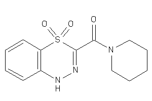 (4,4-diketo-1H-benzo[e][1,3,4]thiadiazin-3-yl)-piperidino-methanone