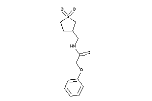 N-[(1,1-diketothiolan-3-yl)methyl]-2-phenoxy-acetamide