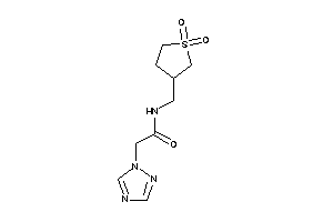 Image of N-[(1,1-diketothiolan-3-yl)methyl]-2-(1,2,4-triazol-1-yl)acetamide