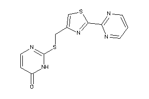 2-[[2-(2-pyrimidyl)thiazol-4-yl]methylthio]-1H-pyrimidin-6-one