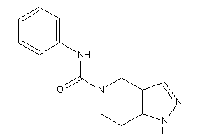 N-phenyl-1,4,6,7-tetrahydropyrazolo[4,3-c]pyridine-5-carboxamide
