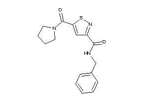 N-benzyl-5-(pyrrolidine-1-carbonyl)isothiazole-3-carboxamide