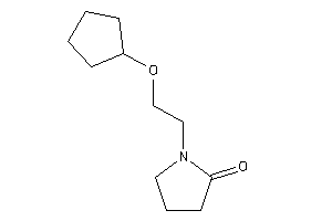 1-[2-(cyclopentoxy)ethyl]-2-pyrrolidone