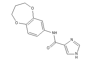 N-(3,4-dihydro-2H-1,5-benzodioxepin-7-yl)-1H-imidazole-4-carboxamide