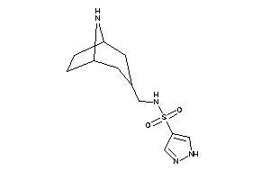 N-(8-azabicyclo[3.2.1]octan-3-ylmethyl)-1H-pyrazole-4-sulfonamide