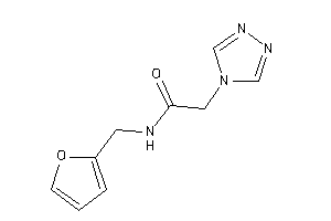 N-(2-furfuryl)-2-(1,2,4-triazol-4-yl)acetamide