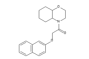 1-(2,3,4a,5,6,7,8,8a-octahydrobenzo[b][1,4]oxazin-4-yl)-2-(2-naphthoxy)ethanone