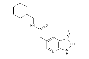 N-(cyclohexylmethyl)-2-(3-keto-1,2-dihydropyrazolo[3,4-b]pyridin-5-yl)acetamide