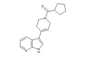 Cyclopentyl-[4-(1H-pyrrolo[2,3-b]pyridin-3-yl)-3,6-dihydro-2H-pyridin-1-yl]methanone
