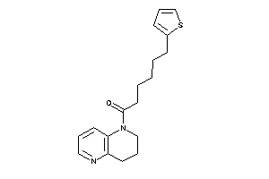 Image of 1-(3,4-dihydro-2H-1,5-naphthyridin-1-yl)-6-(2-thienyl)hexan-1-one