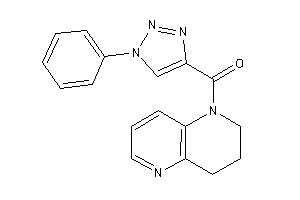 Image of 3,4-dihydro-2H-1,5-naphthyridin-1-yl-(1-phenyltriazol-4-yl)methanone