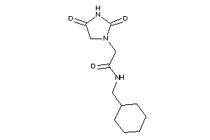 N-(cyclohexylmethyl)-2-(2,4-diketoimidazolidin-1-yl)acetamide
