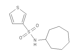 N-cycloheptylthiophene-3-sulfonamide