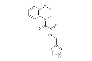 2-(2,3-dihydro-1,4-benzothiazin-4-yl)-2-keto-N-(1H-pyrazol-4-ylmethyl)acetamide