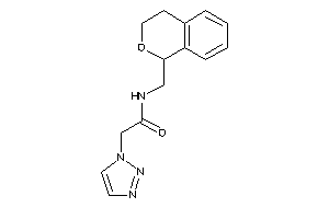 Image of N-(isochroman-1-ylmethyl)-2-(triazol-1-yl)acetamide