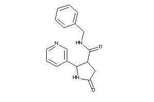 N-benzyl-5-keto-2-(3-pyridyl)pyrrolidine-3-carboxamide