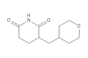 Image of 3-(tetrahydropyran-4-ylmethyl)piperidine-2,6-quinone