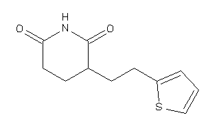 3-[2-(2-thienyl)ethyl]piperidine-2,6-quinone