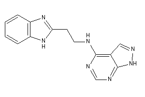 2-(1H-benzimidazol-2-yl)ethyl-(1H-pyrazolo[3,4-d]pyrimidin-4-yl)amine