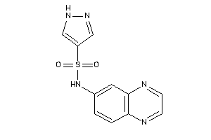 N-quinoxalin-6-yl-1H-pyrazole-4-sulfonamide