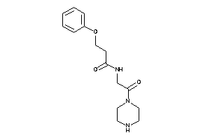 Image of N-(2-keto-2-piperazino-ethyl)-3-phenoxy-propionamide