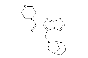 [5-(6-azabicyclo[3.2.1]octan-6-ylmethyl)imidazo[2,1-b]thiazol-6-yl]-morpholino-methanone