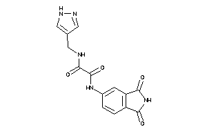 N'-(1,3-diketoisoindolin-5-yl)-N-(1H-pyrazol-4-ylmethyl)oxamide