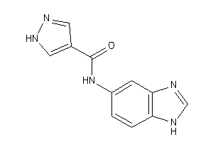 N-(1H-benzimidazol-5-yl)-1H-pyrazole-4-carboxamide