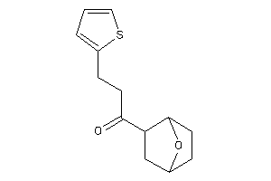 1-(7-oxabicyclo[2.2.1]heptan-5-yl)-3-(2-thienyl)propan-1-one