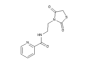 N-[2-(2,4-diketothiazolidin-3-yl)ethyl]picolinamide