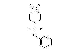 1,1-diketo-N-phenyl-1,4-thiazinane-4-sulfonamide