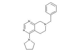 7-benzyl-4-pyrrolidino-6,8-dihydro-5H-pyrido[3,4-d]pyrimidine