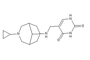 5-[[(7-cyclopropyl-7-azabicyclo[3.3.1]nonan-9-yl)amino]methyl]uracil