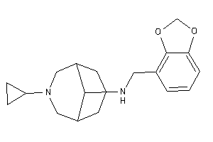 1,3-benzodioxol-4-ylmethyl-(3-cyclopropyl-3-azabicyclo[3.3.1]nonan-9-yl)amine
