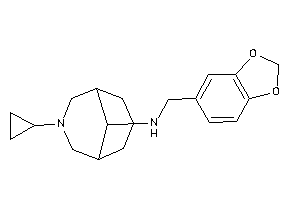 Image of (3-cyclopropyl-3-azabicyclo[3.3.1]nonan-9-yl)-piperonyl-amine