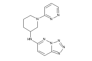 (1-pyridazin-3-yl-3-piperidyl)-(tetrazolo[5,1-f]pyridazin-6-yl)amine