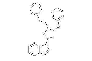 3-[4-phenoxy-5-(phenoxymethyl)tetrahydrofuran-2-yl]imidazo[4,5-b]pyridine