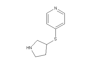 4-(pyrrolidin-3-ylthio)pyridine