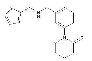 1-[3-[(2-thenylamino)methyl]phenyl]-2-piperidone