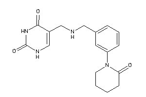 5-[[[3-(2-ketopiperidino)benzyl]amino]methyl]uracil