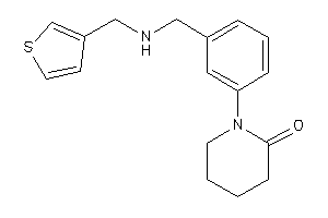 1-[3-[(3-thenylamino)methyl]phenyl]-2-piperidone