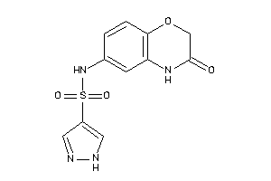 N-(3-keto-4H-1,4-benzoxazin-6-yl)-1H-pyrazole-4-sulfonamide